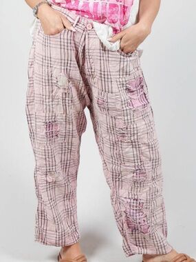 Magnolia Pearl Cotton Yarn Dyed Check Miners Telephone
Check Pants 449, OS